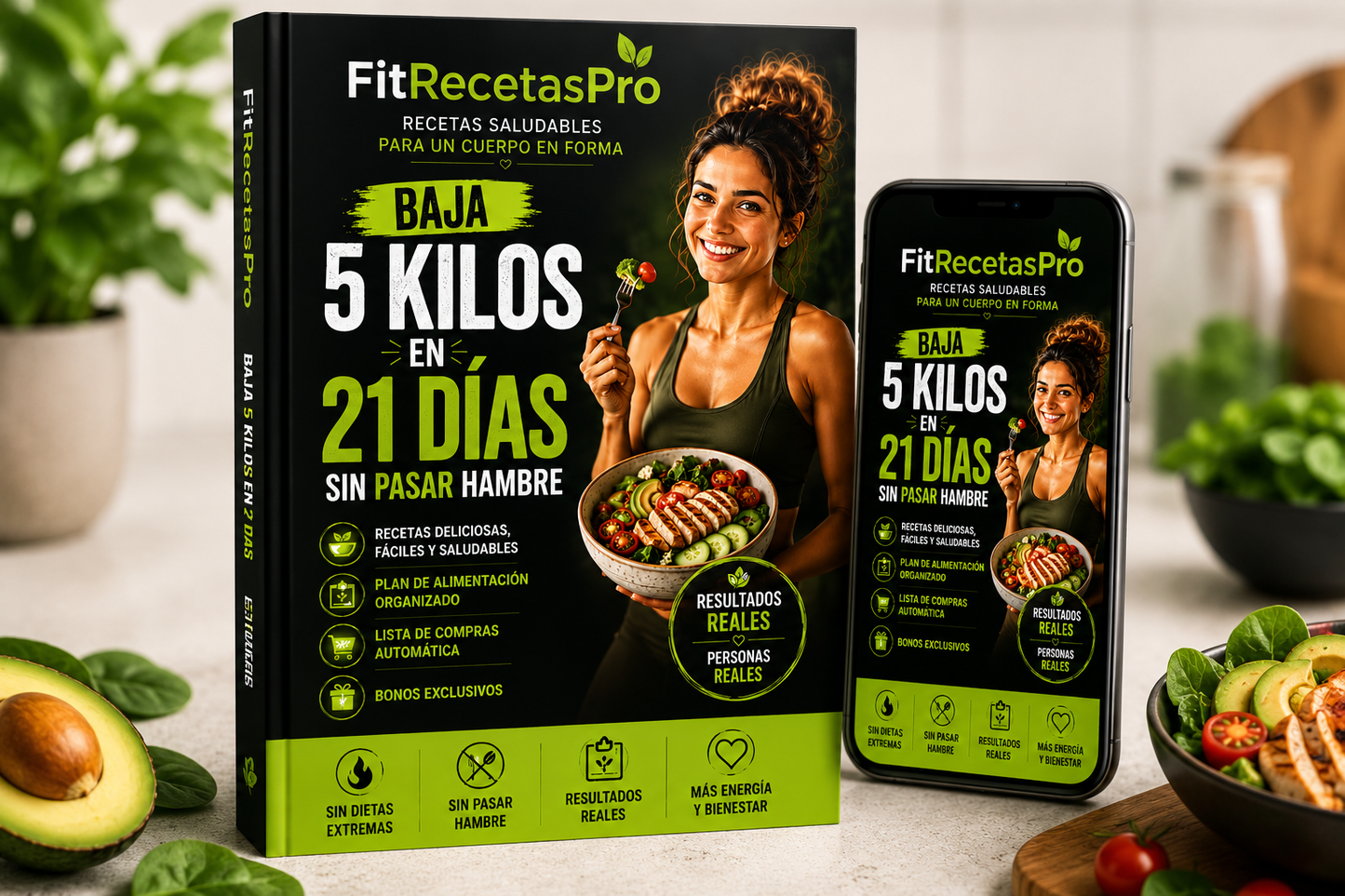 BAJA HASTA 5 KILOS EN 21 DÍAS SIN PASAR HAMBRE