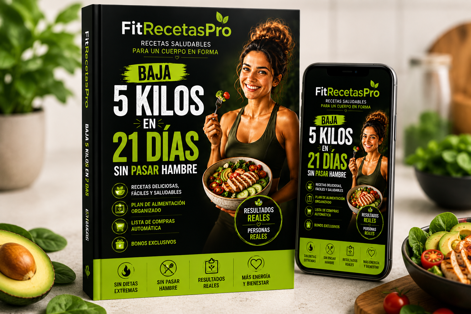 BAJA HASTA 5 KILOS EN 21 DÍAS SIN PASAR HAMBRE